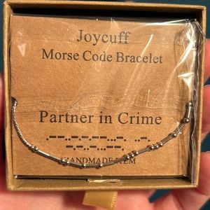 Morse Code bracelet